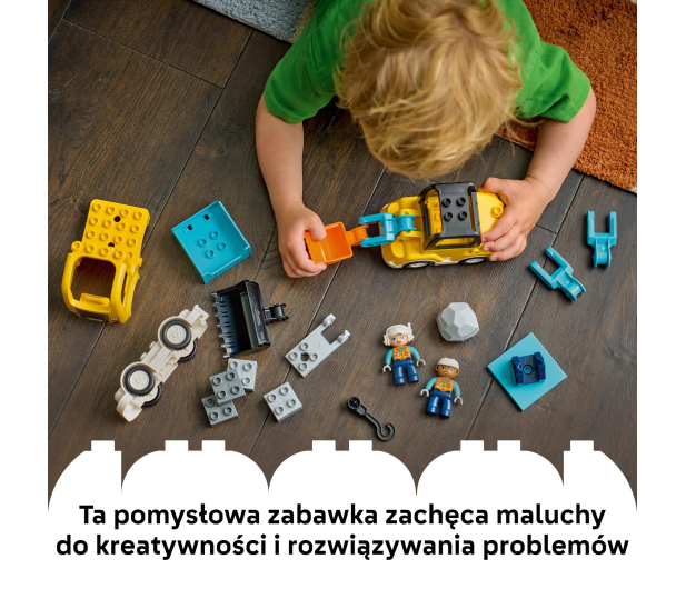 LEGO DUPLO 10475 Maszyny budowlane 3 w 1 - 1473398 - zdjęcie 5